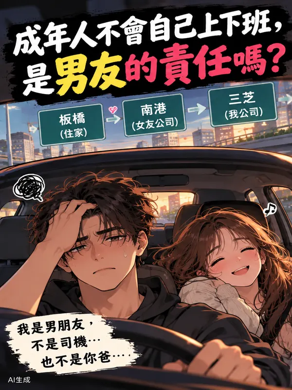 成年女友每日接送義務爭議案 漫畫封面