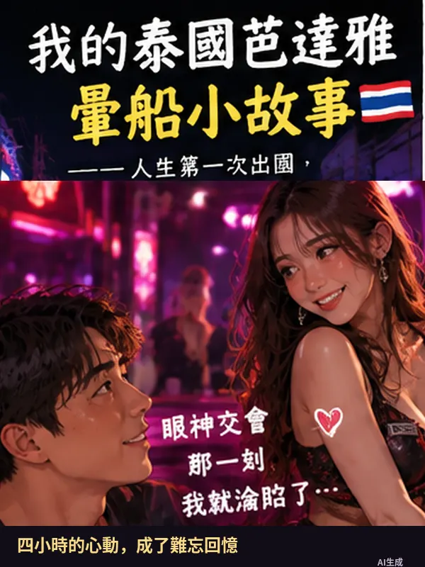泰國酒吧暈船不收錢陪宿案 漫畫封面