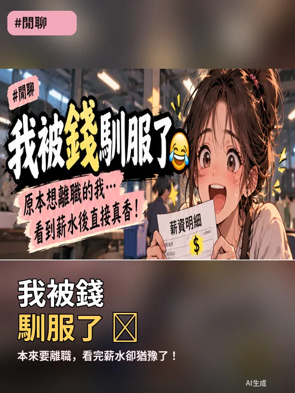 職務不符但加班費真香的兩難 漫畫封面