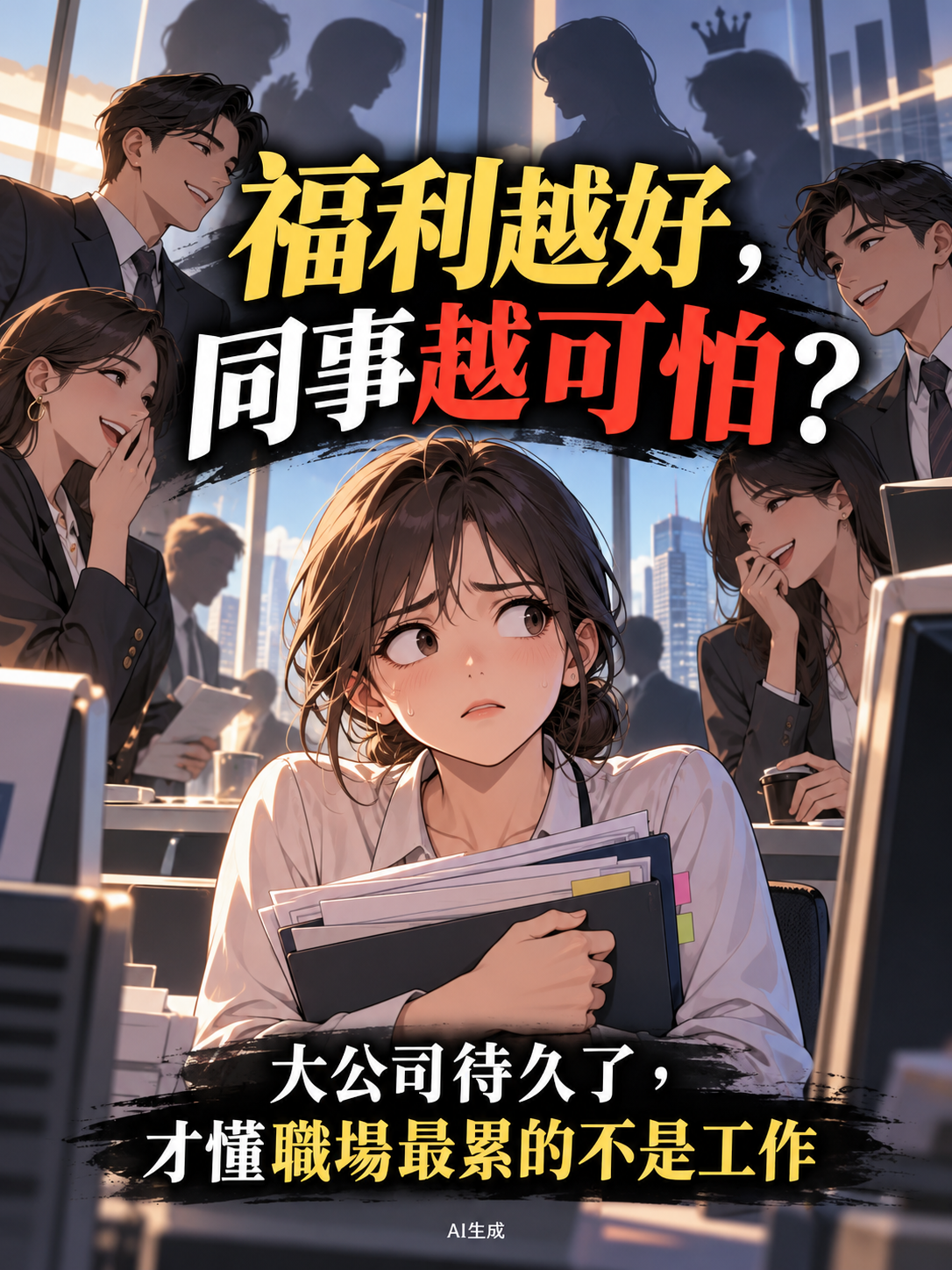 福利越好同事越可怕之職場定律 漫畫封面